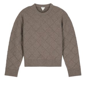 Intreccio Wool Sweater – Grey