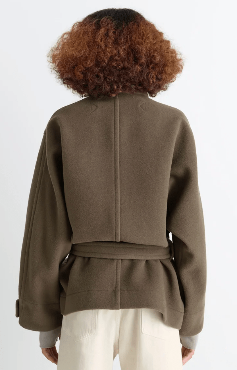 Short Duffle Coat - Dark Squirrel