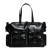 Multipocket Tote Bag Black