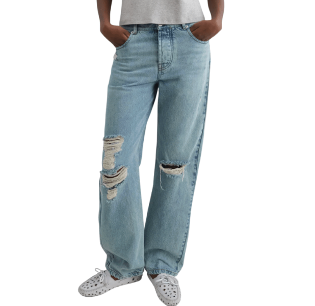 CHARLIE ROTOS TROUSERS WASHEDBLUE