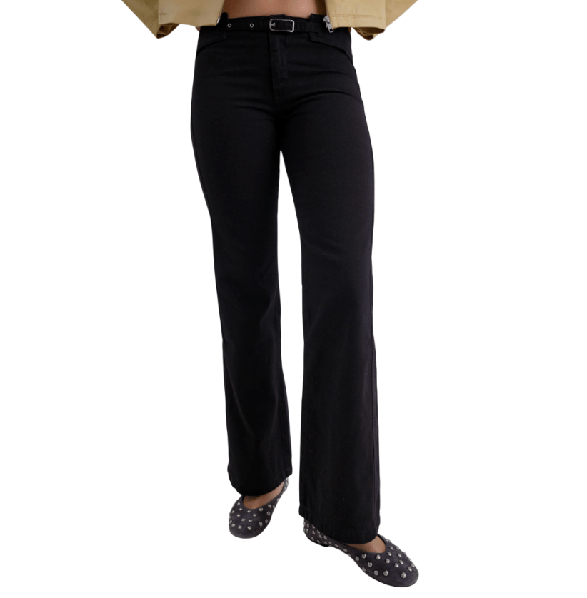 TAILORED NICOLE TROUSERS BLACK