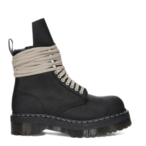 Rick Owens x Dr. Martens Quad Sole Steel Toe Boots