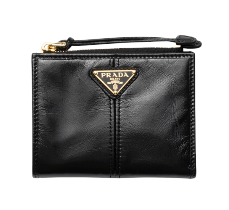 Black Small Leather Wallet