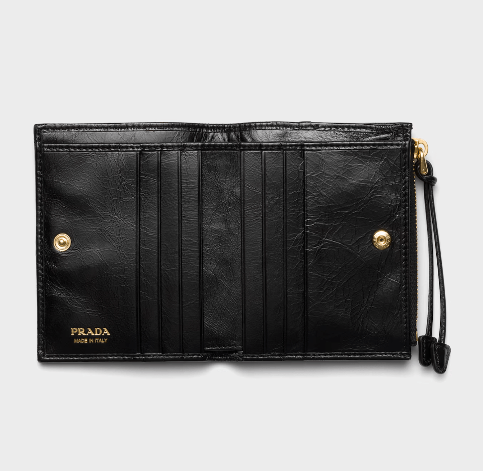 Black Small Leather Wallet