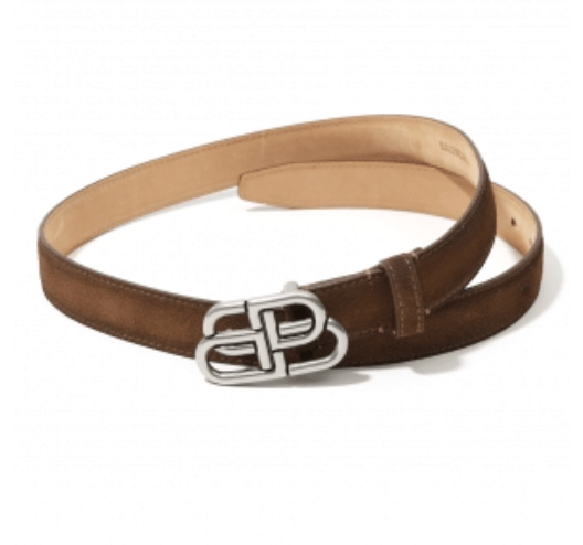 Brown Leather belt Balenciaga