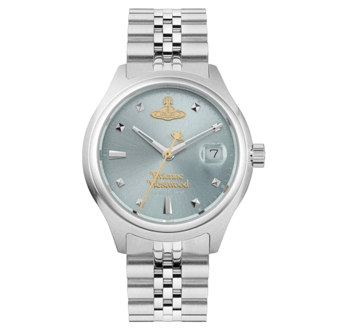 (W) Vivienne Westwood Little Camberwell 29mm Blue Silver