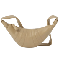 Lemaire Small Croissant Bag Soft Nappa Leather Sand Stone
