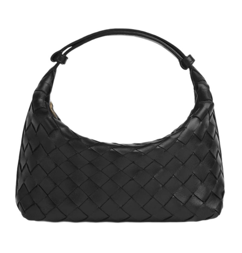 Bottega Veneta Mini Wallace Black
