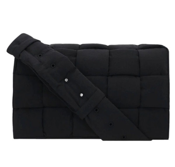 Bottega Veneta Large Padded Tech Cassette Black