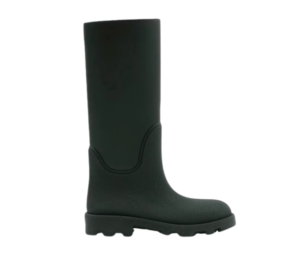 (W) Burberry Marsh Rain High Boots Green