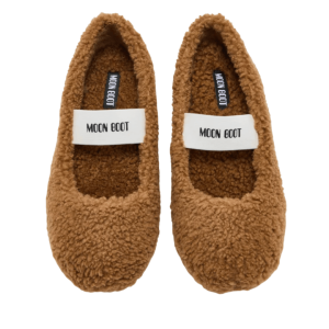  Moon Boot Shearling ballerinas
