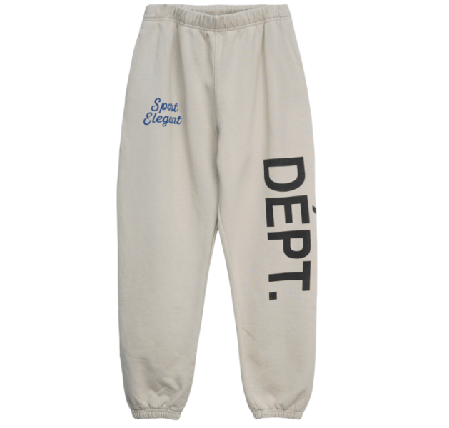 GALLERY DEPT. Team Dept Tapered Embroidered Printed Cotton 