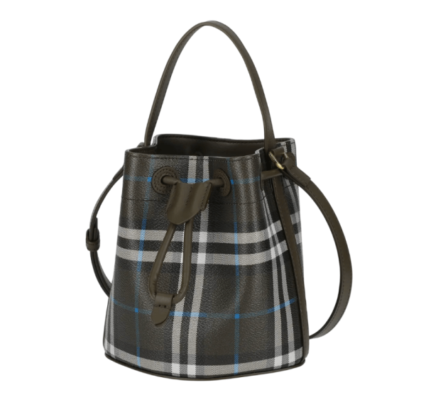 Burberry Mini Checck Bucket Bag Snug
