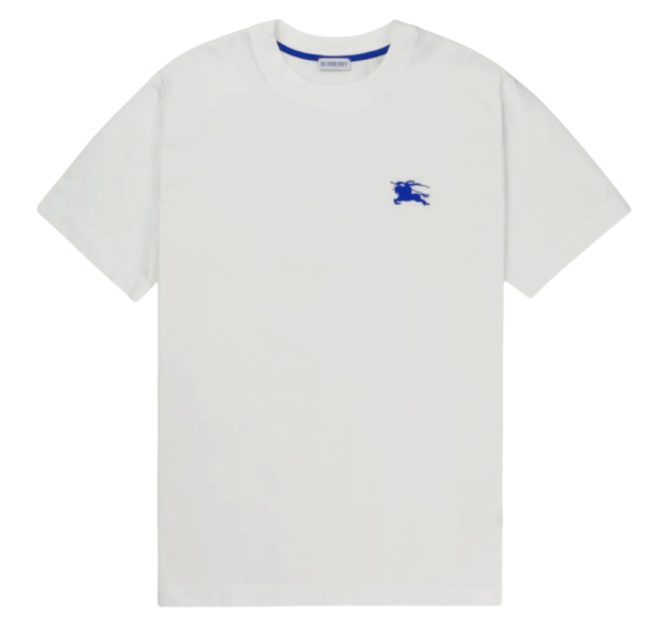 White T-shirt with logo Burberry