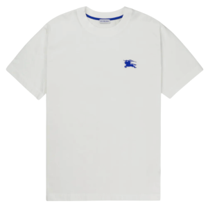 White T-shirt with logo Burberry