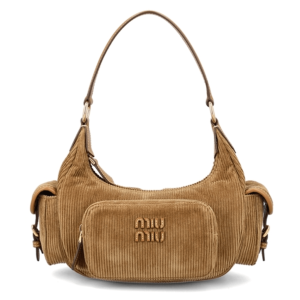 Miu Miu Corduroy Pocket Bag Cinnamon