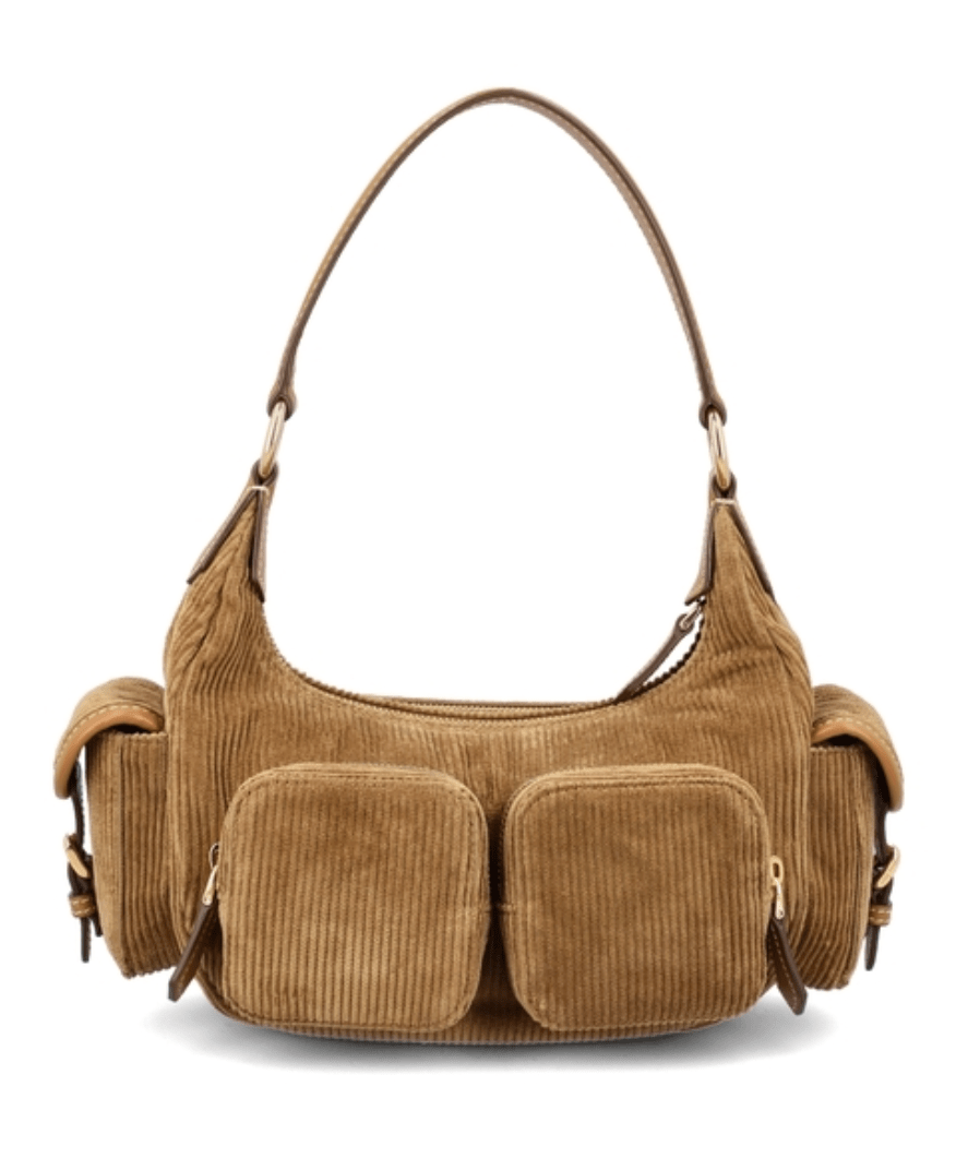 Miu Miu Corduroy Pocket Bag Cinnamon