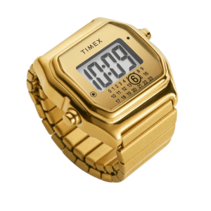 Timex x MM6 Maison Margiela T80 Ring Watch Stainless Steel Gold