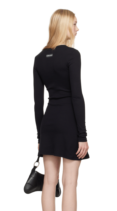 Marine Serre Moon Logo Ribbed Jersey