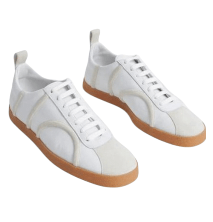 The Leather Sneaker - Off White 