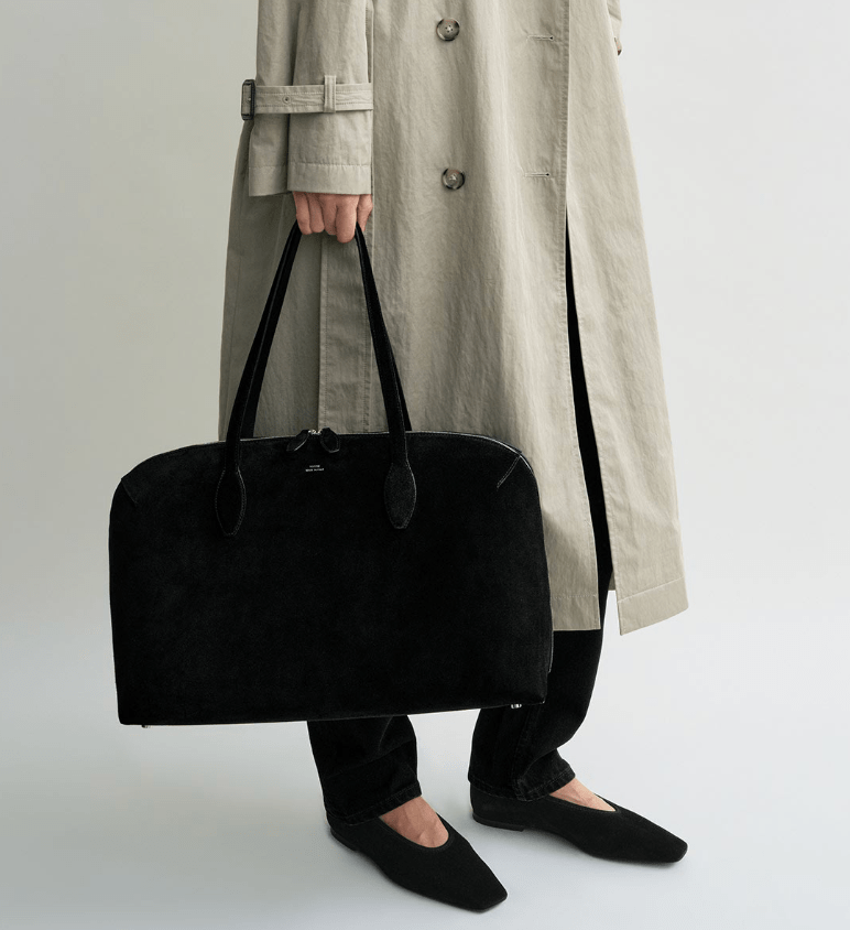 Suede Day Tote 