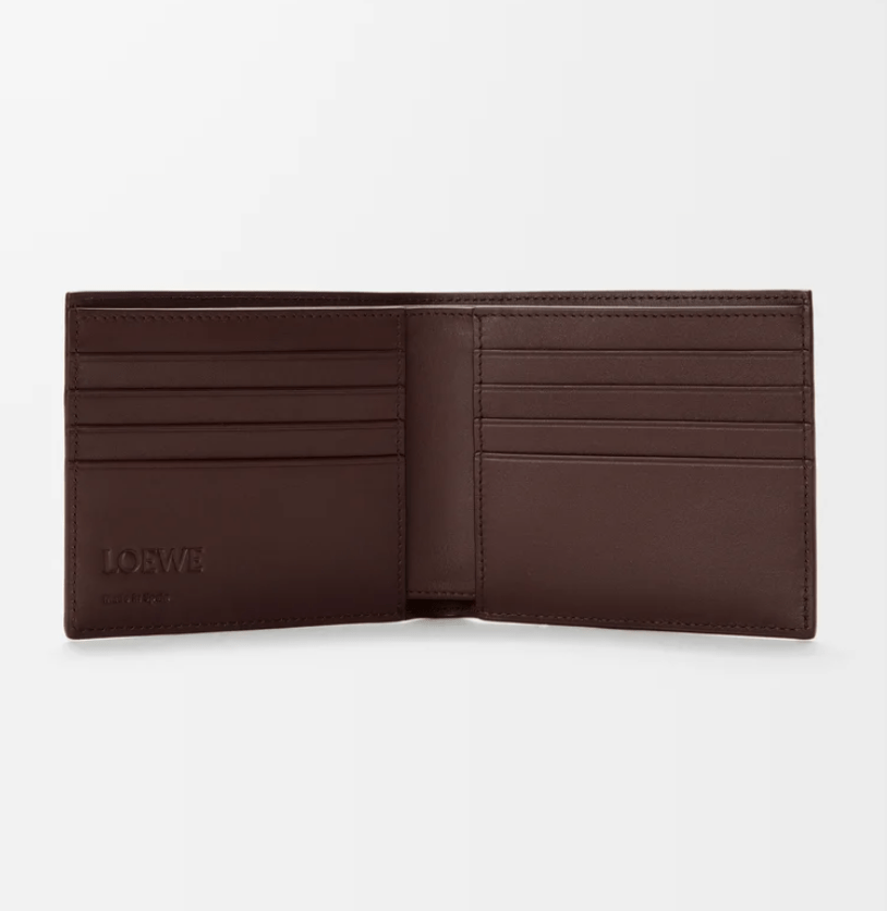 LOEWE x Louis Wain Cats bifold wallet in classic calfskin 