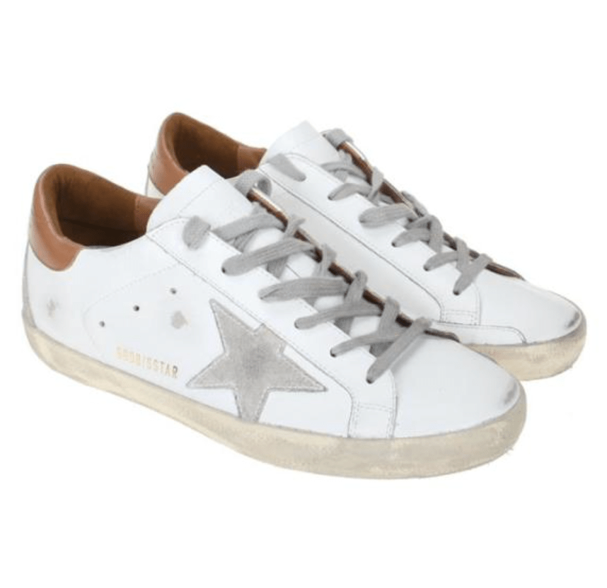 WHITE LEATHER SUPERSTAR SNEAKERS