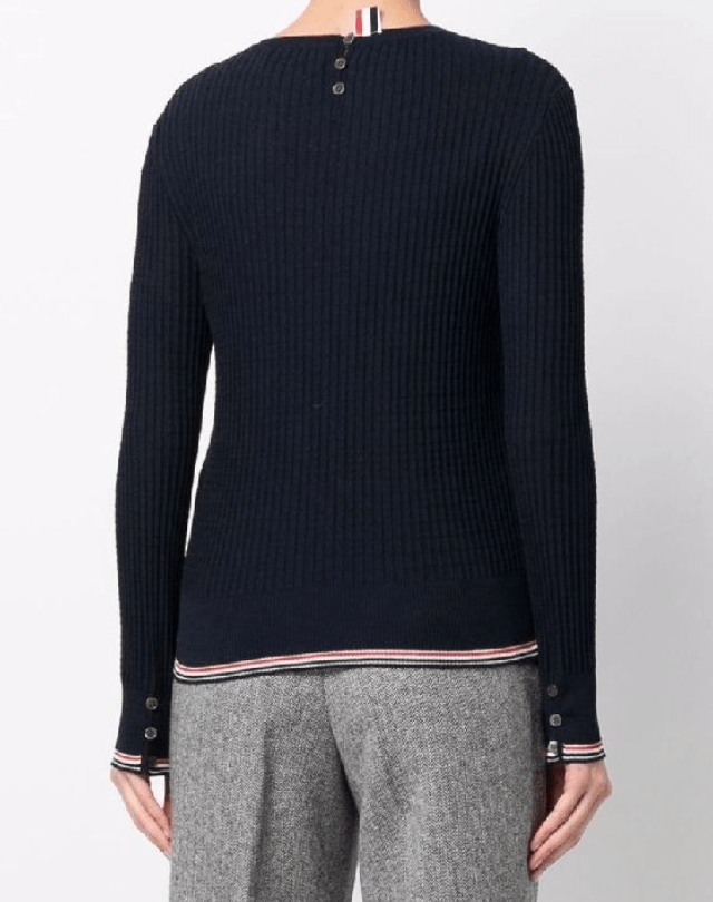Thom Browne ROUND NECK KNITS