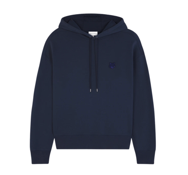 BOLD FOX HEAD PATCH OVERSIZE HOODIE 