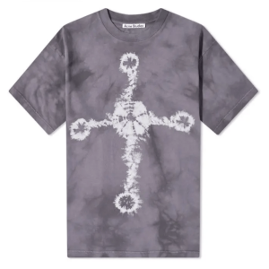 Acne Studios Tie-Dye T-Shirt Dusty Purple