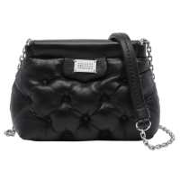 Maison Margiela Glam Slam Classic Baby Shoulder Bag in black