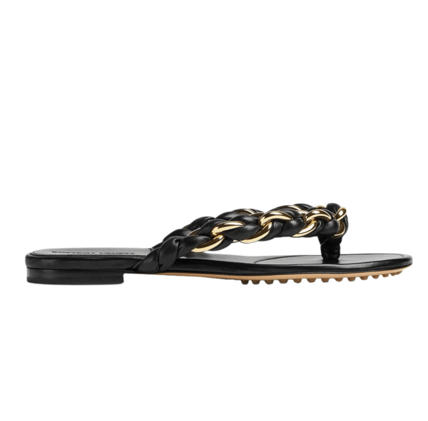 (W) Bottega Veneta Dot Black