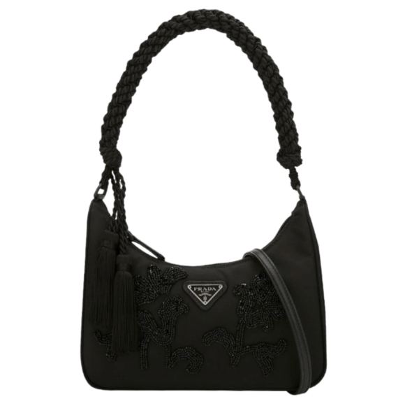 Prada Nylon Mini Bag Black