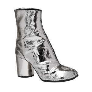 Silver Tabi broken mirror boots