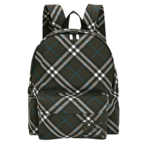 Burberry Check Backpack Khaki