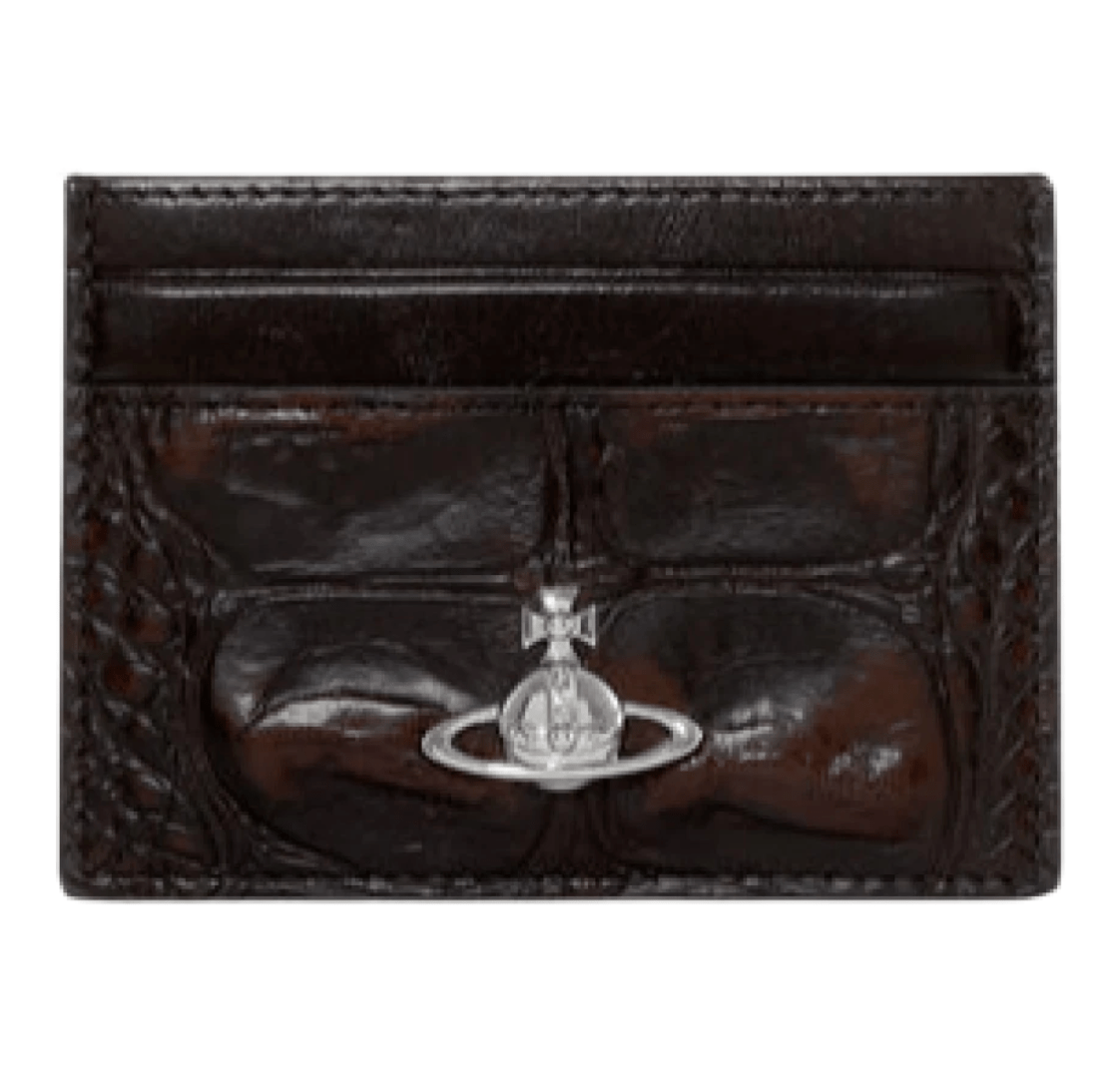 Vivienne Westwood Flat Card Holder Brown