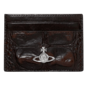 Vivienne Westwood Flat Card Holder Brown