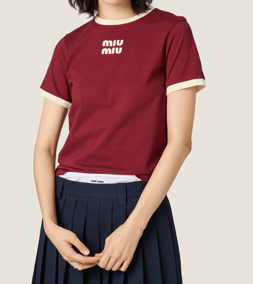 Cotton jersey T-shirt