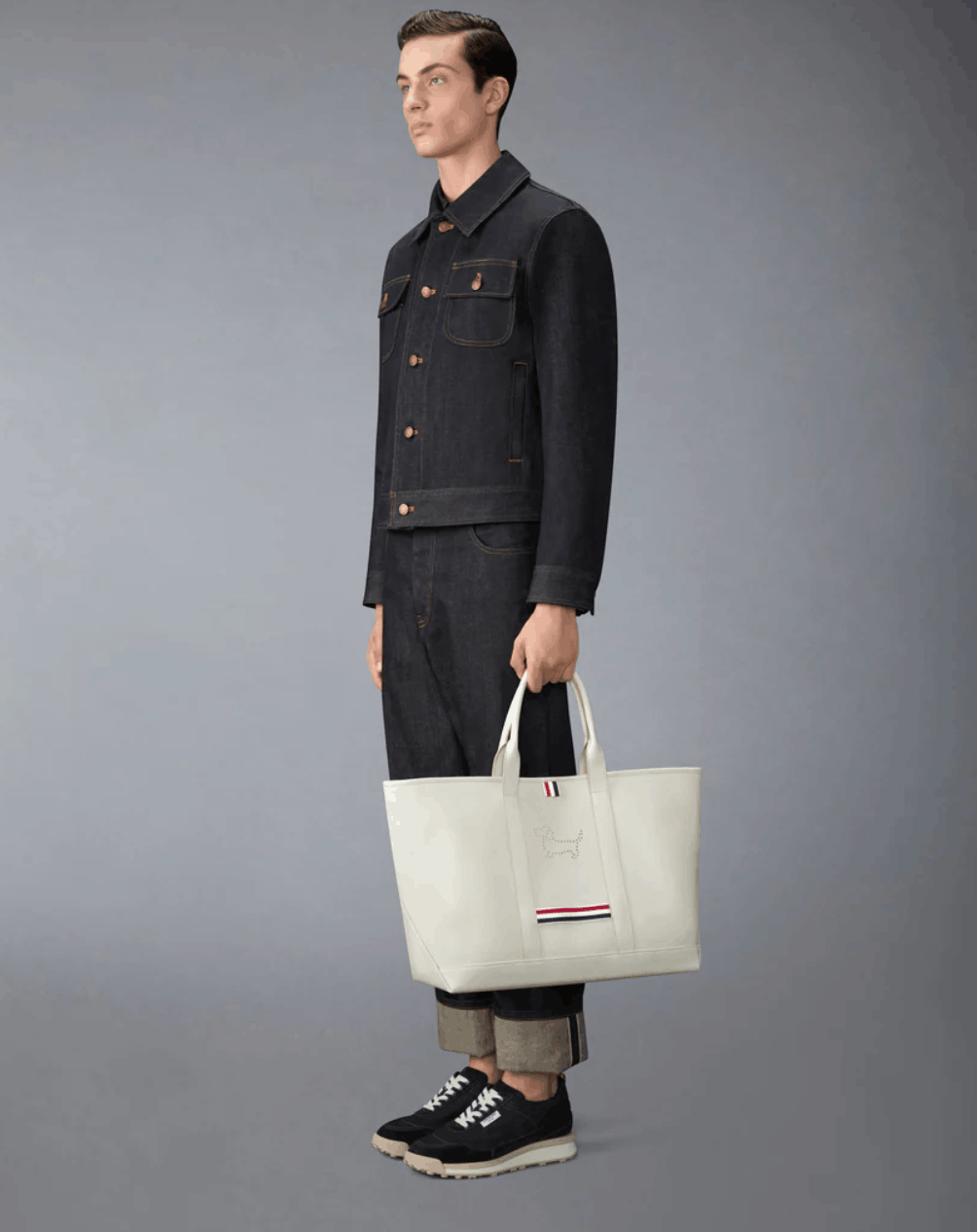 Pebble Grain Hector Medium Tool Tote