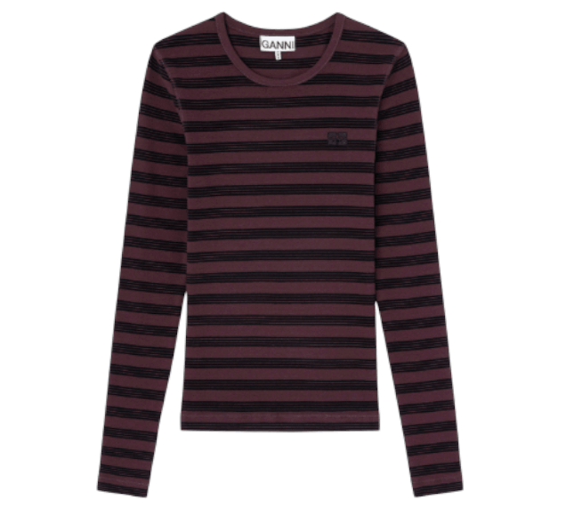 STRIPE RIB LONGSLEEVE 