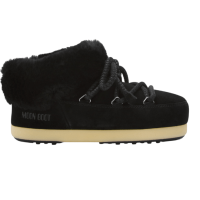 MOON BOOT EVX BLACK SUEDE MULES