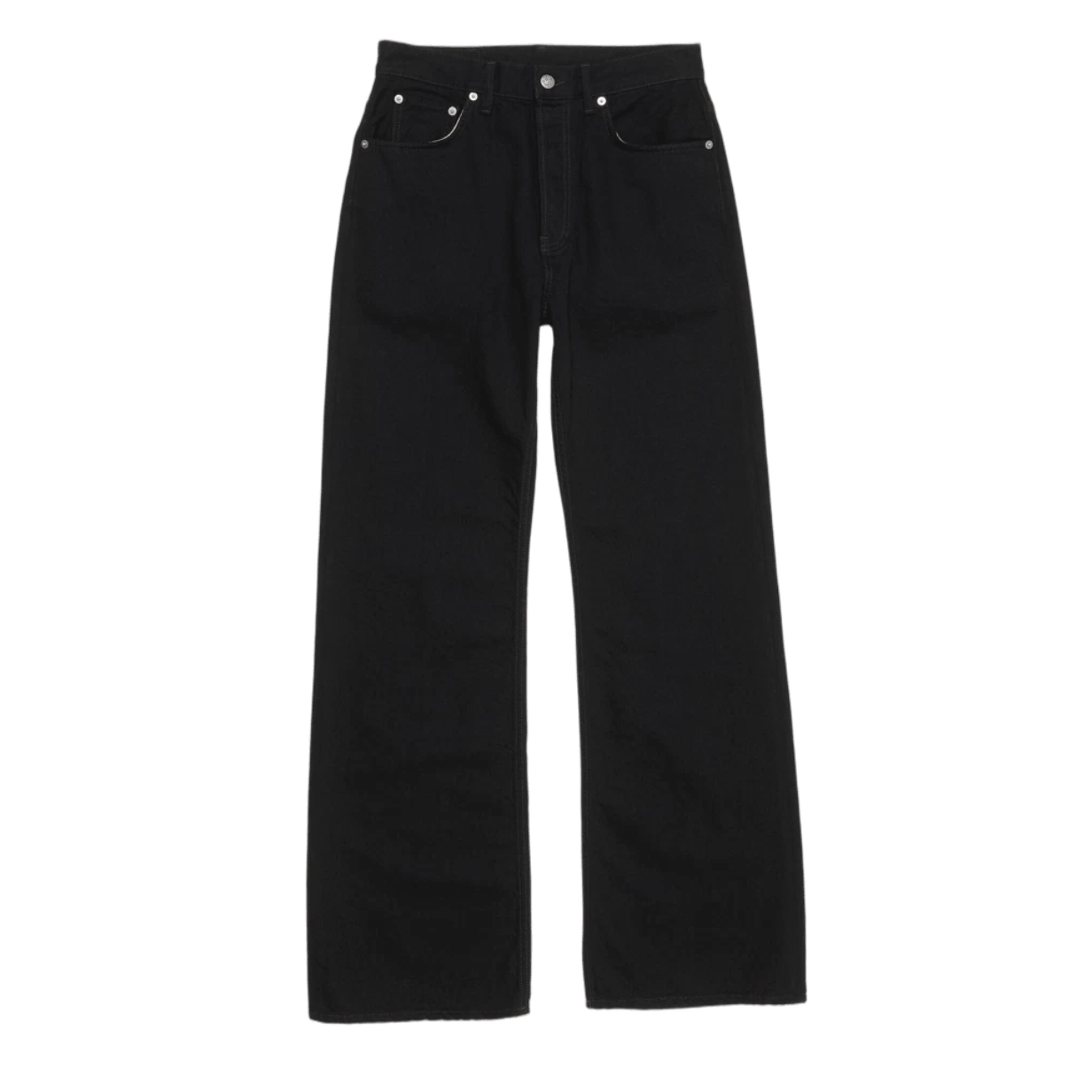 Acne Studios Regular Fit Jeans 2021M Black