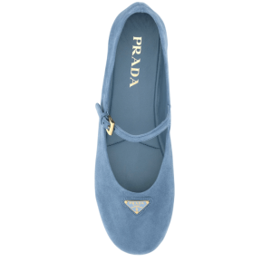 Prada  Ballerinas - Light blue suede  