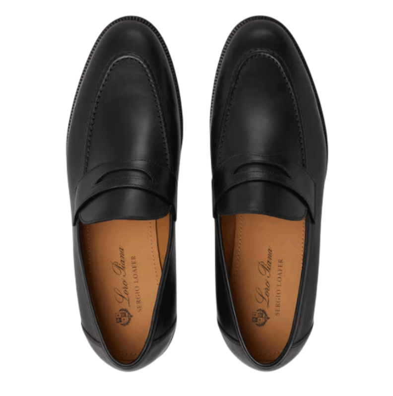(W) Sergio Loafer Calfskin Black