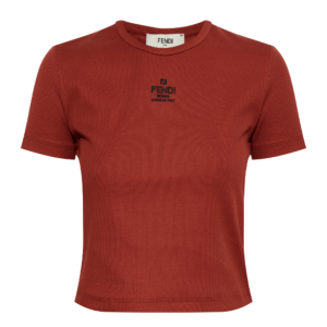 Rust Cotton T-Shirt 