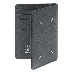 Maison Margiela Stitch Card Holder Wallet Gray