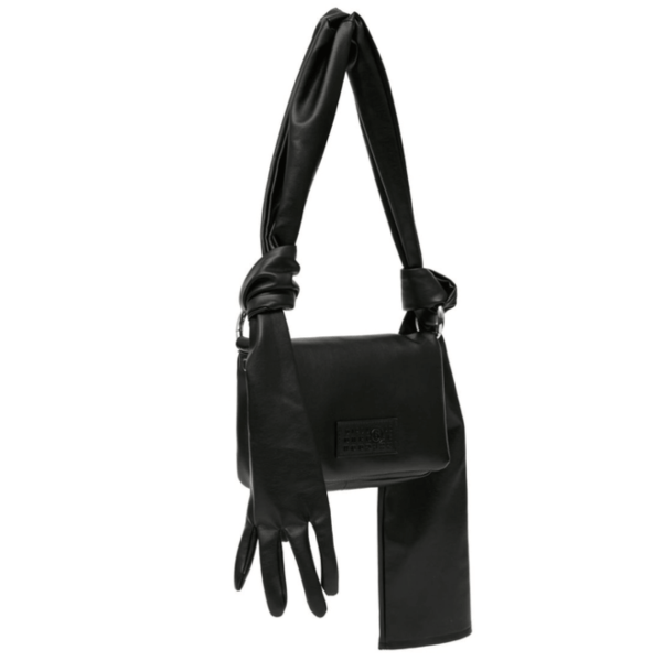 Mm6 Maison Margiela Black Shoulder Bag