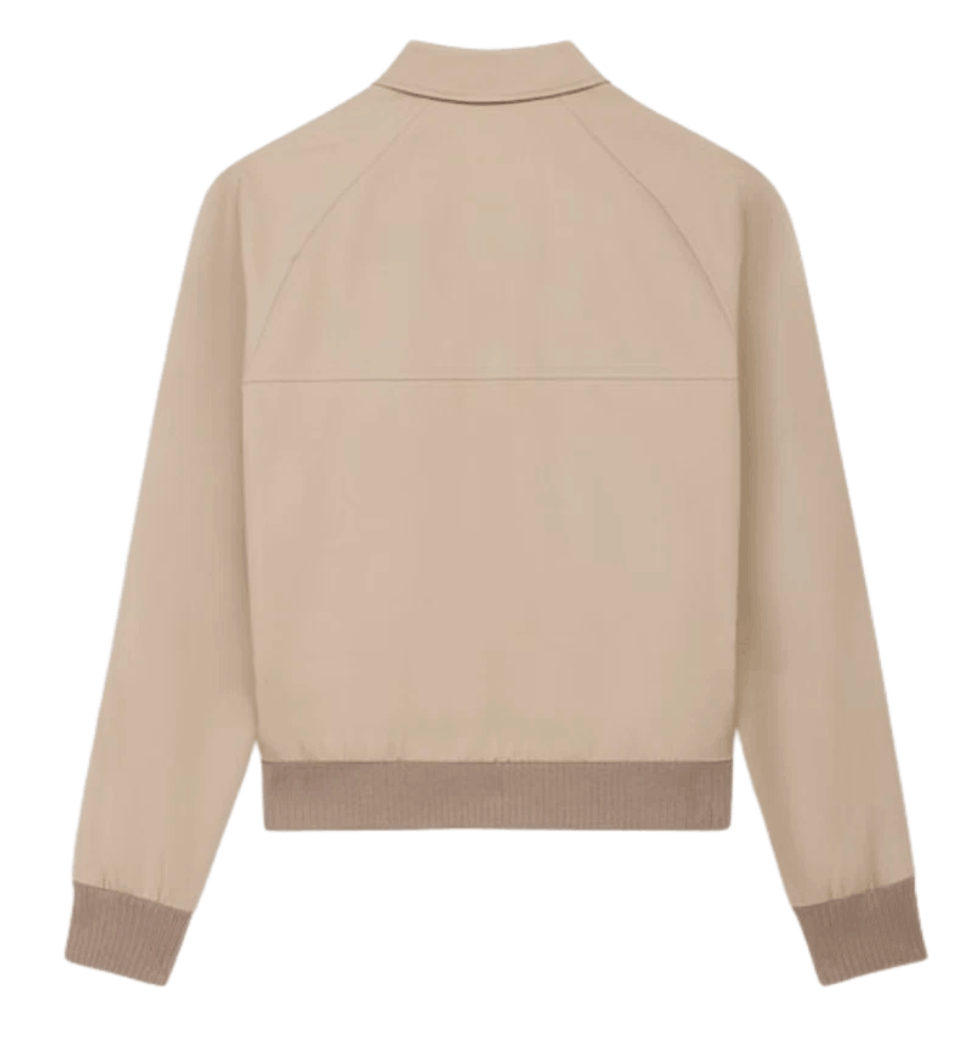 TRIOMPHE BLOUSON JACKET IN COTTON GABARDINE 