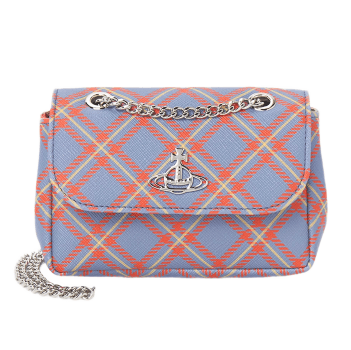 Vivienne Westwood Small Purse Chain Cross Bag Blue