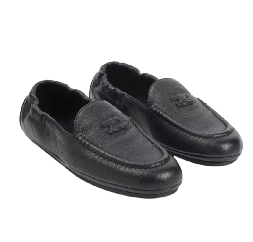 ADAM LOAFER WITH TRIOMPHE IN GOATSKIN 